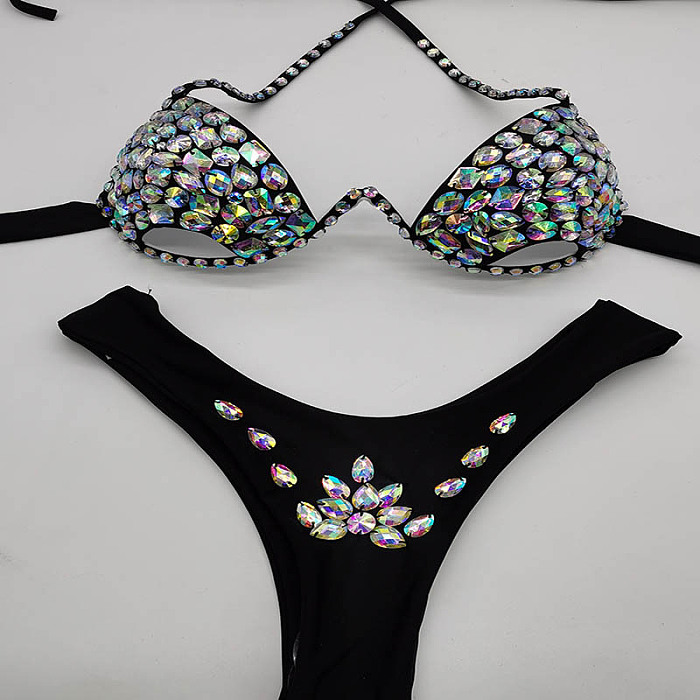 SUPER WHOLESALE |  Halter Bikini Set