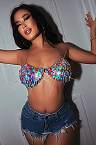 SUPER WHOLESALE |  Metal Leaf Bra Chain