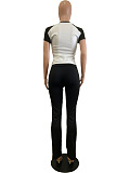 SUPER WHOLESALE |  Pants Set in Two Tones