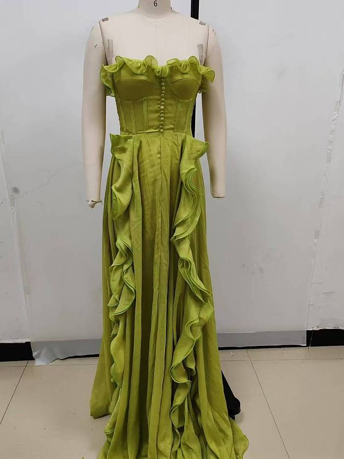 SUPER WHOLESALE | Strapless Long Dress