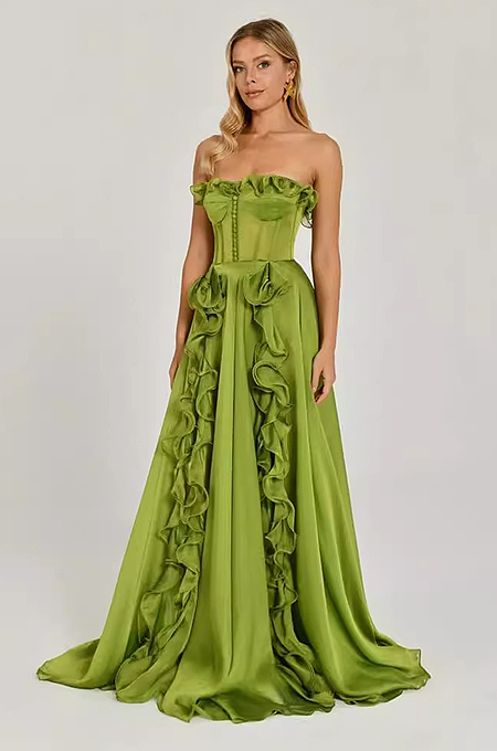 SUPER WHOLESALE | Strapless Long Dress