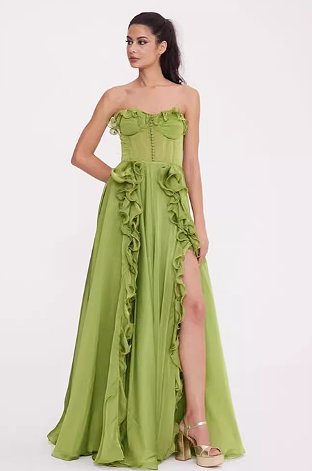 SUPER WHOLESALE | Strapless Long Dress
