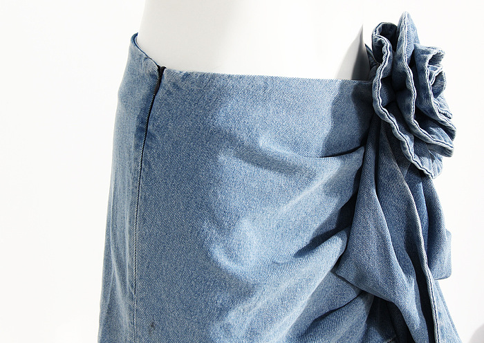 SUPER WHOLESALE |  Denim Set with Skirt