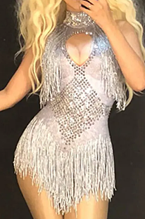 SUPER WHOLESALE |  Halter Fringes Romper