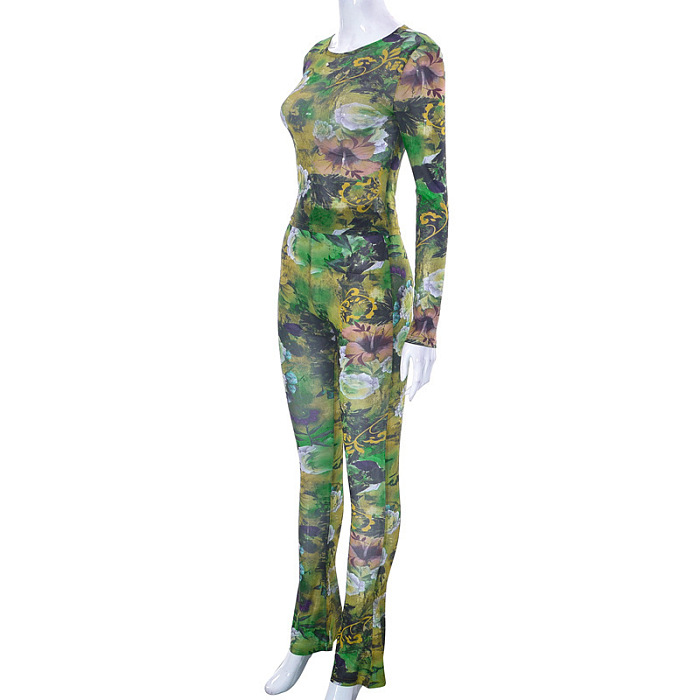 SUPER WHOLESALE | Printed Jumpsuit