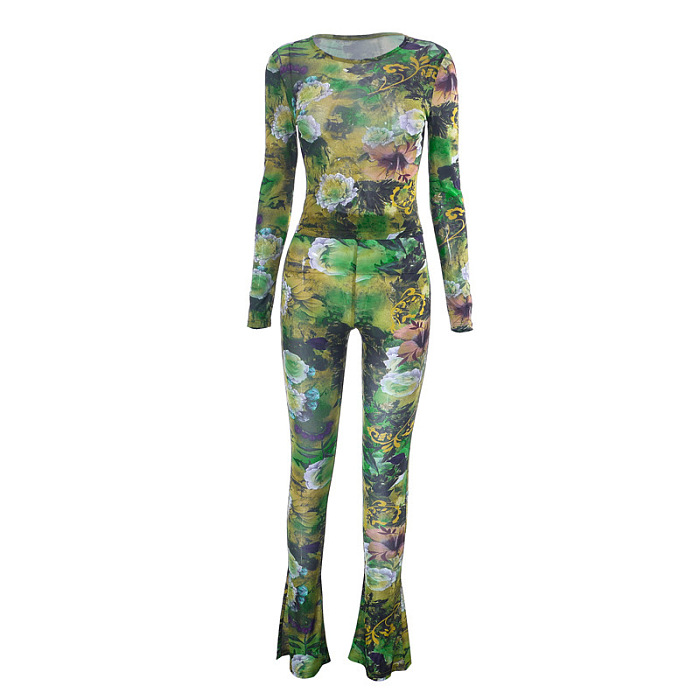 SUPER WHOLESALE | Printed Jumpsuit