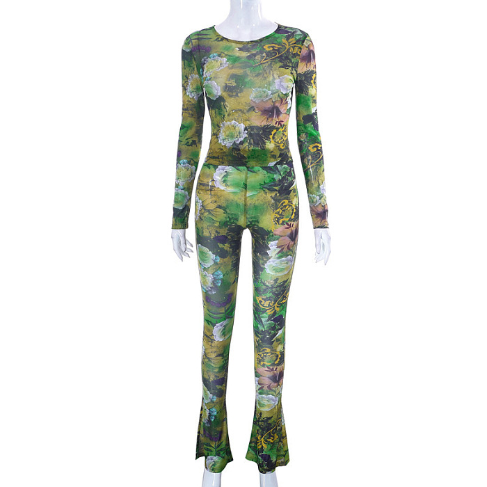 SUPER WHOLESALE | Printed Jumpsuit