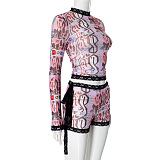 SUPER WHOLESALE | Lace Hem Shorts Set