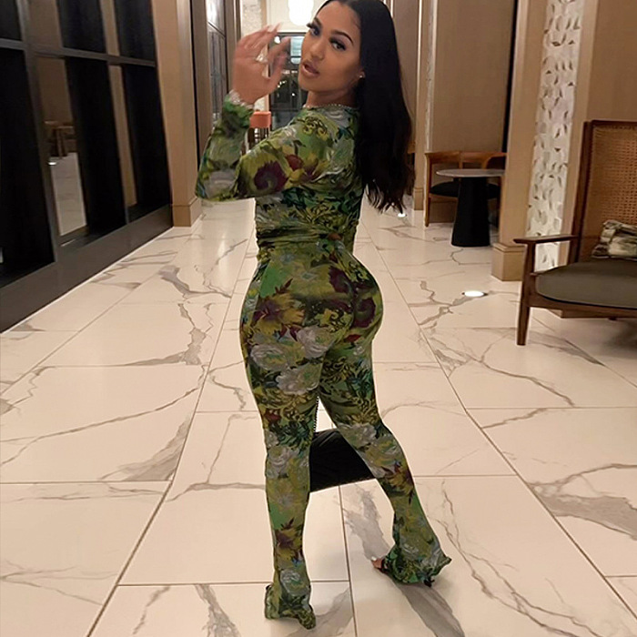 SUPER WHOLESALE | Printed Jumpsuit