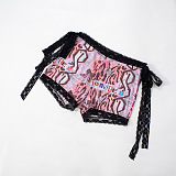 SUPER WHOLESALE | Lace Hem Shorts Set