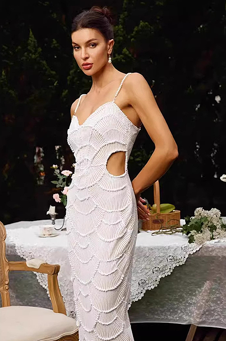 SUPER WHOLESALE |Pearl Maxi Dress