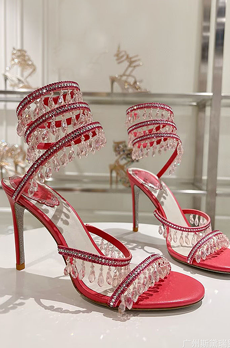 SUPER WHOLESALE | Crystal-embellished Sandals