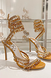 SUPER WHOLESALE | Crystal-embellished Sandals