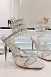 SUPER WHOLESALE | Crystal-embellished Sandals
