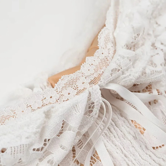 SUPER WHOLESALE | Strapless Lace Mini Dress