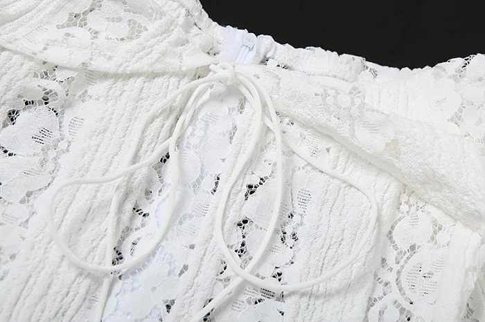 SUPER WHOLESALE | Strapless Lace Mini Dress