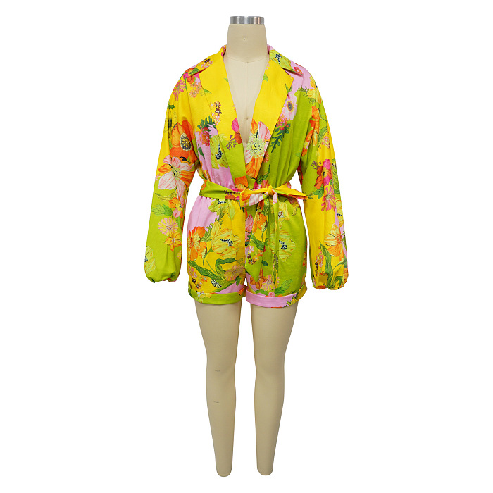SUPER WHOLESALE | Shirt Collar Romper