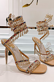 SUPER WHOLESALE | Crystal-embellished Sandals