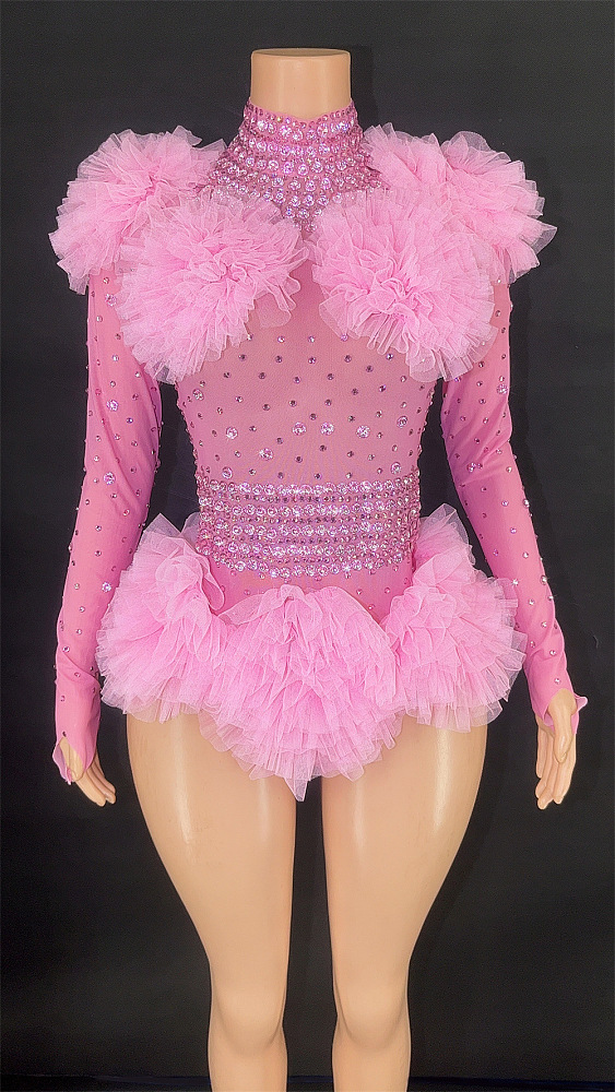SUPER WHOLESALE | Rhinestone Playsuit