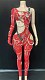 SUPER WHOLESALE | Cut-out Bodysuit with Buckles, Chains