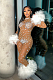 SUPER WHOLESALE | Silver Rhinestone Jumpsuit