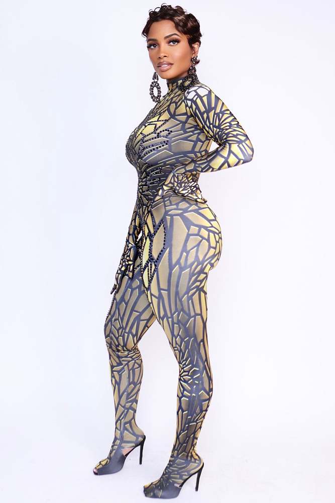 SUPER WHOLESALE | Spiderwebs Jumpsuit