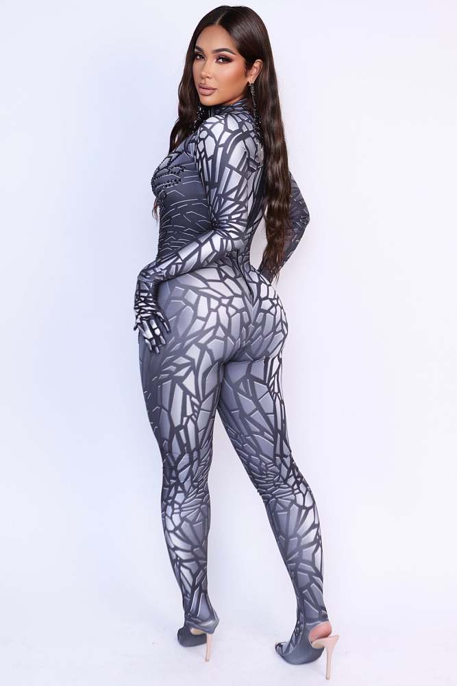 SUPER WHOLESALE | Spiderwebs Jumpsuit