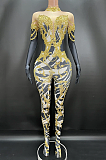 SUPER WHOLESALE | Rhinestone Printed Jumpsuit