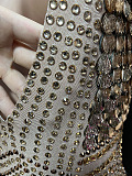 SUPER WHOLESALE | Sequins, Fringes Halter Dress