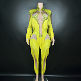 SUPER WHOLESALE |Tassel Mesh Jumpsuit
