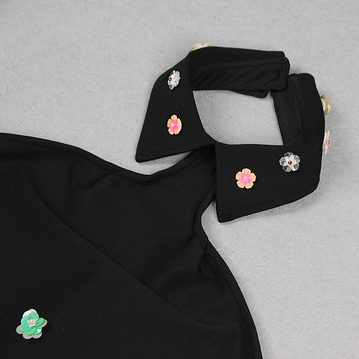 SUPER WHOLESALE | Halter Dress with Flowers