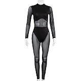 SUPER WHOLESALE | Mesh Full Body Jumpsuit