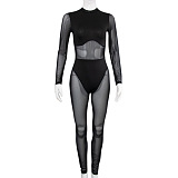 SUPER WHOLESALE | Mesh Full Body Jumpsuit
