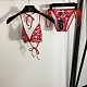 SUPER WHOLESALE |  Printed Bikini in Rose