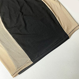 SUPER WHOLESALE | Color-block Mini Dress