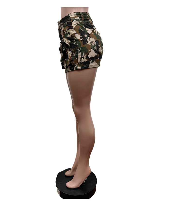 SUPER WHOLESALE |  Camo Cargo Shorts