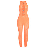 SUPER WHOLESALE | Lace Hollow-out Jumpsuit