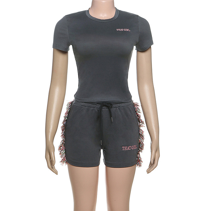 SUPER WHOLESALE |  Drawstring Shorts Set