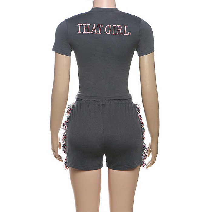 SUPER WHOLESALE |  Drawstring Shorts Set