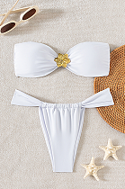 SUPER WHOLESALE | Solid Bikini Set
