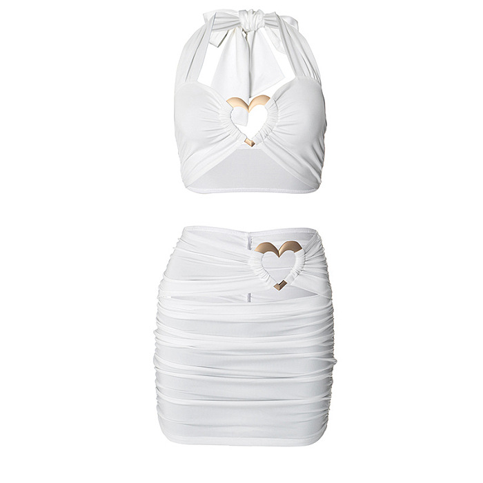 SUPER WHOLESALE | Halter Skirt Set