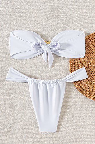 SUPER WHOLESALE | Solid Bikini Set