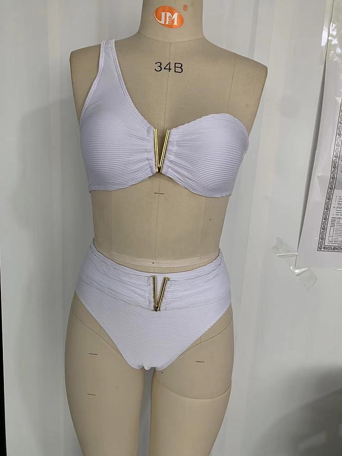 SUPER WHOLESALE | One-shoulder Swimwear