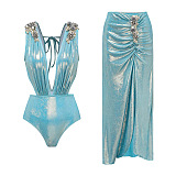 SUPER WHOLESALE | One-piece Swimwear with Rope