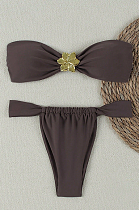 SUPER WHOLESALE | Solid Bikini Set