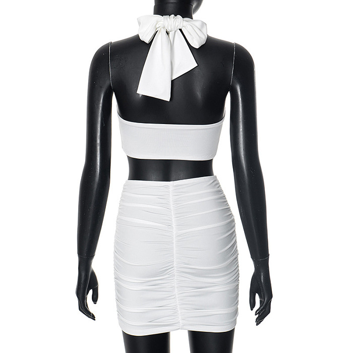 SUPER WHOLESALE | Halter Skirt Set