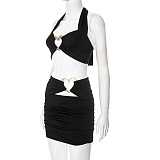 SUPER WHOLESALE | Halter Skirt Set