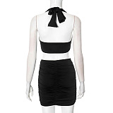 SUPER WHOLESALE | Halter Skirt Set