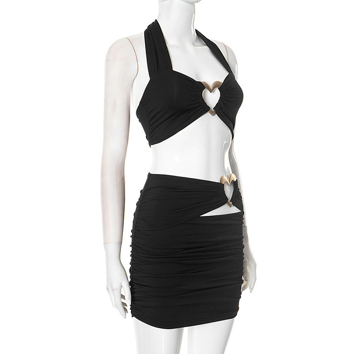 SUPER WHOLESALE | Halter Skirt Set