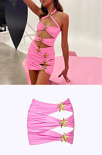 SUPER WHOLESALE | Starfish Hollow-out Skirt